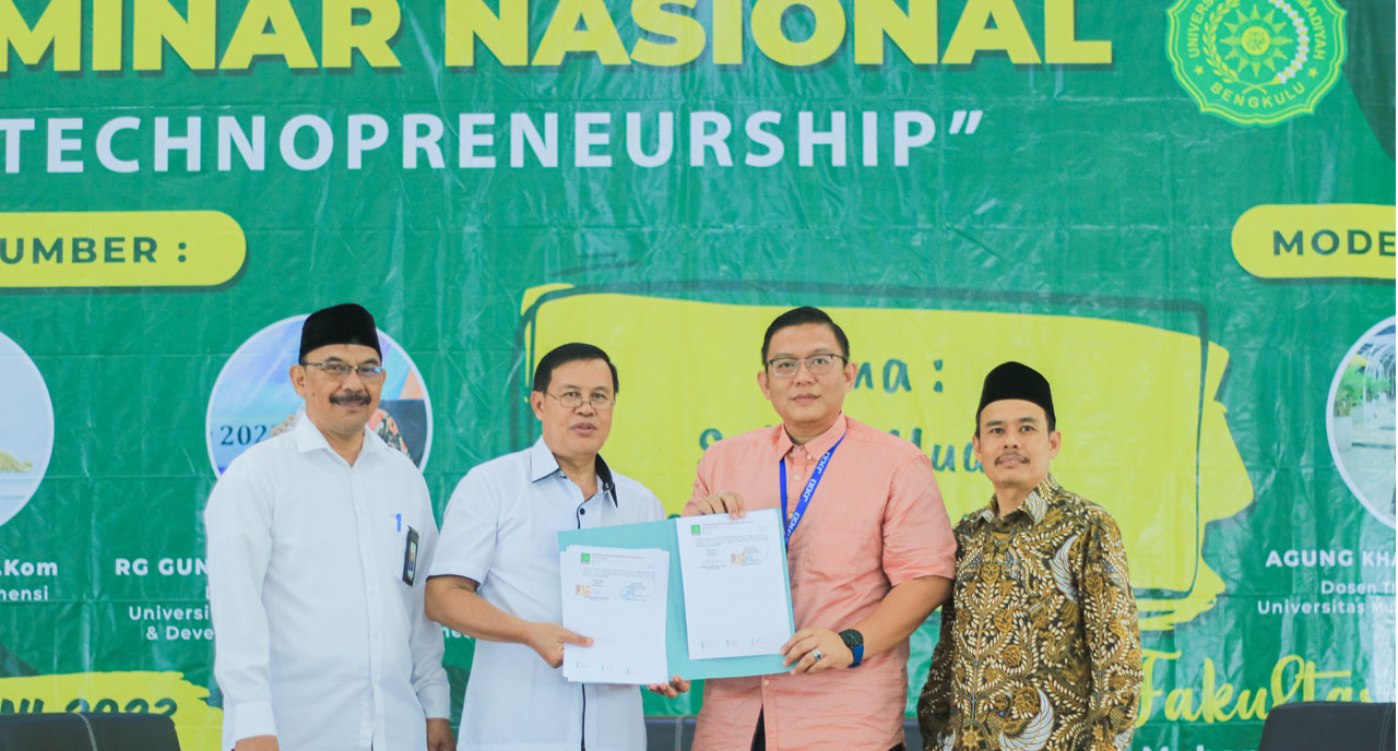 Seminar Nasional Technopreneurship pertama di UM Bengkulu